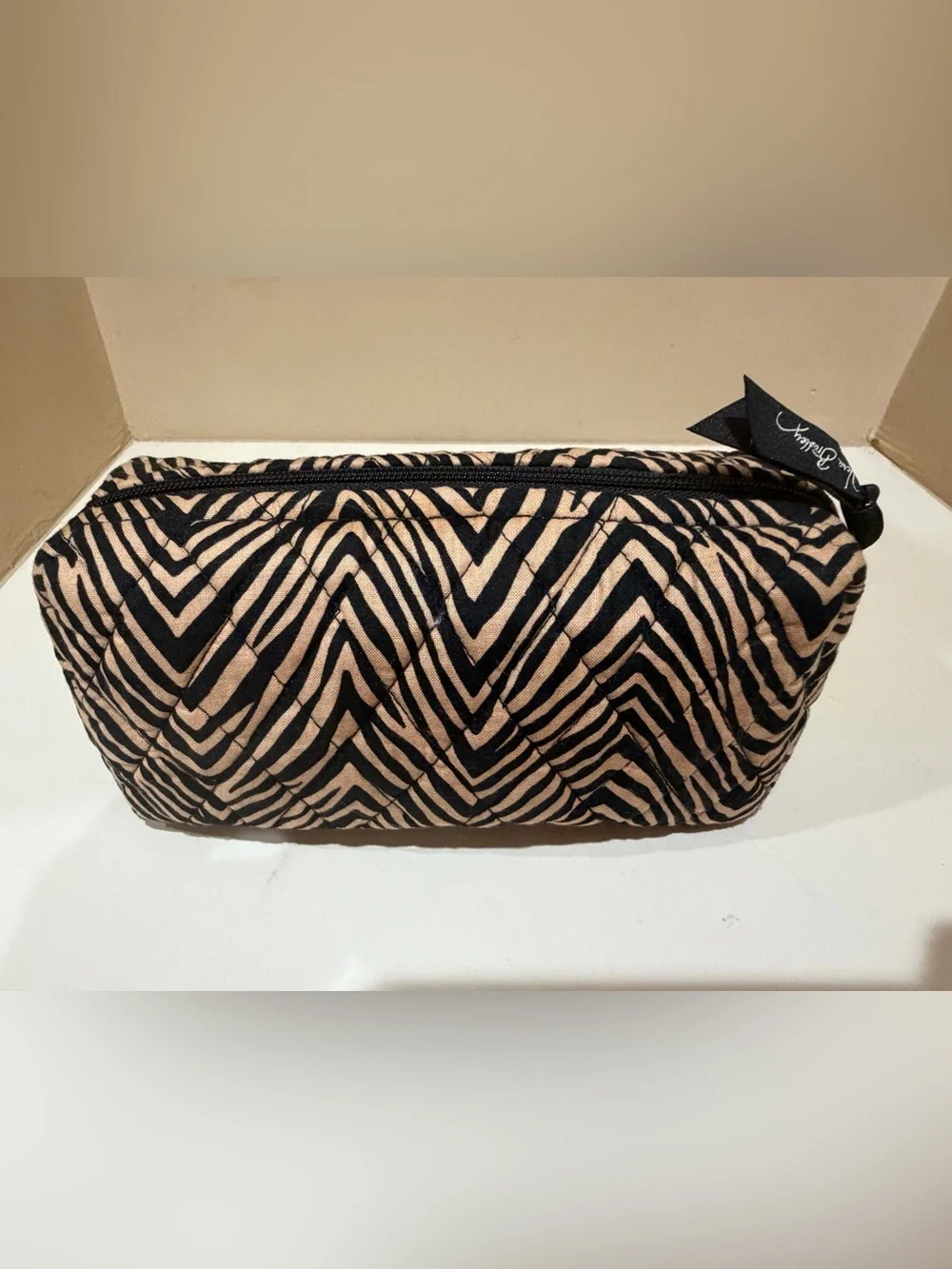 Vera Bradley quilted cosmetic